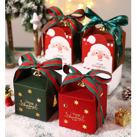Custom Paper Box Christmas Eve Candy Boxes 