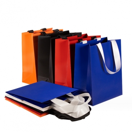 Luxury Paper Bag Packaging Branded Custom With Logo Shopping Bag 