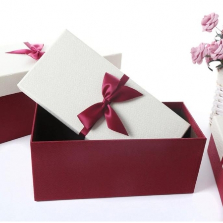 Custom Gift Box Packaging Cardboard Clothes Mailer Base and Lid box 