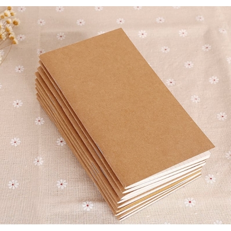 A4 A5 A6 Paper Notebook Journal Printing Custom Kraft Notepad 